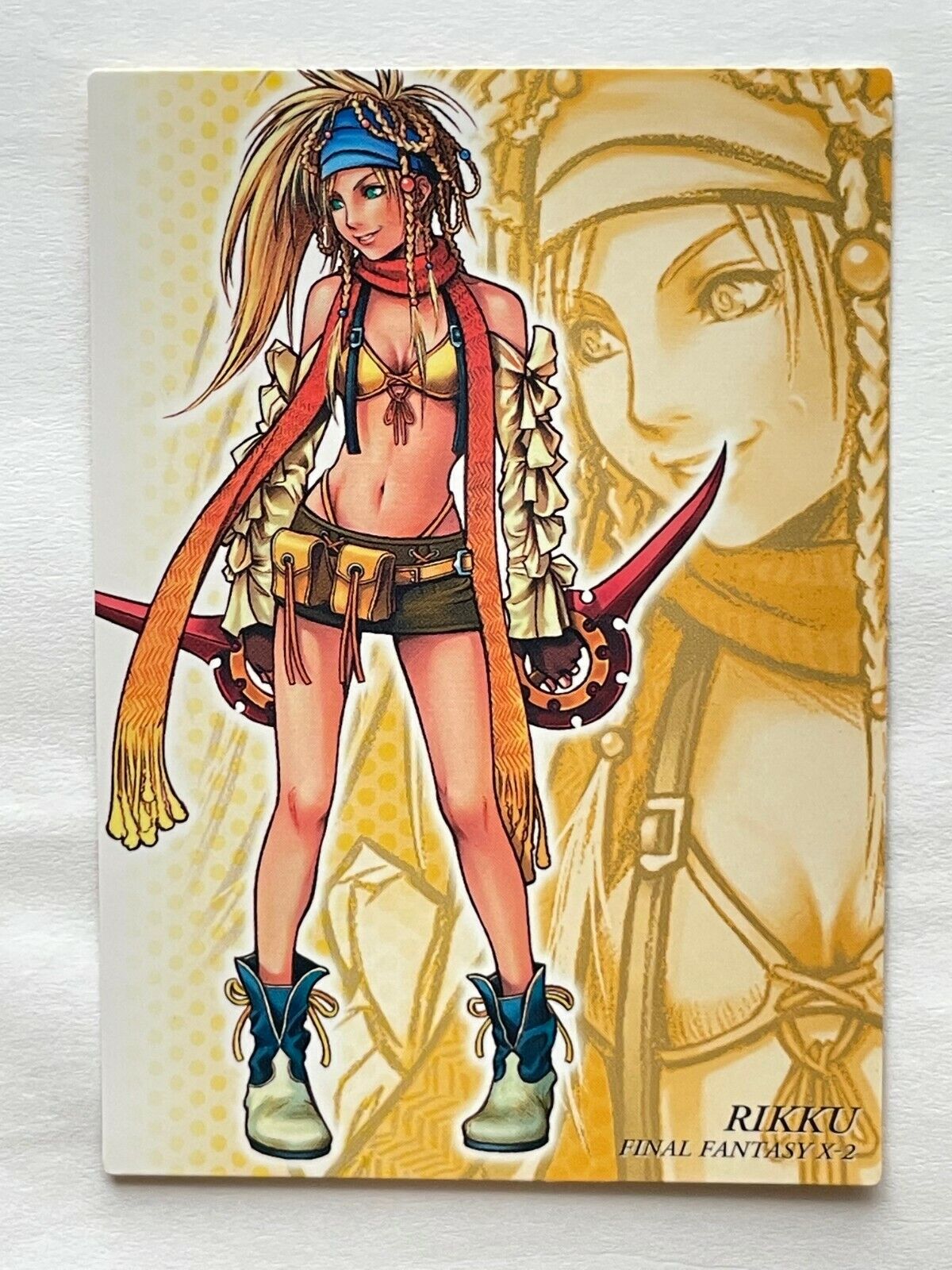 Rikku Final Fantasy X FFX-2 Art Museum Trading Card #551 Rikku Final Fantasy X FFX-2 Art Museum Trading Card #551