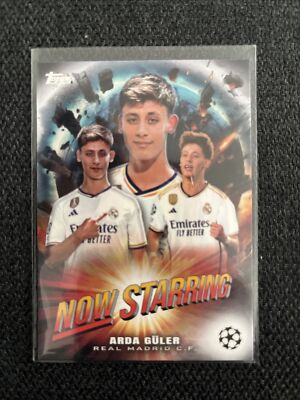 topps ucc flagship 2023-24 Now Starring Arda Güler 
