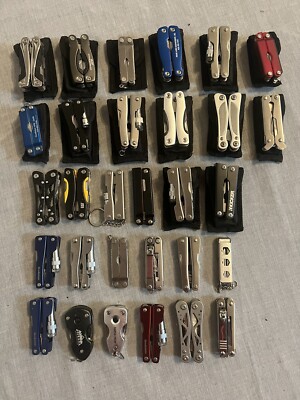 Lot Of 30 Mixed Brand Small Multi Tools Lot #15