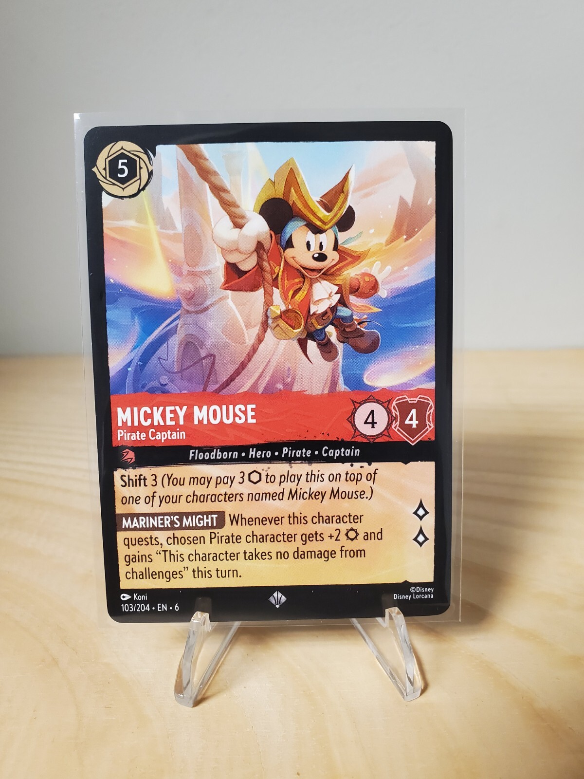 MICKEY MOUSE リーグプロモ psa10 【ロルカナ/Lorcana】 PSA 10 Mickey Mouse Disney Lorcana Promo Card Tokyo Toy Show