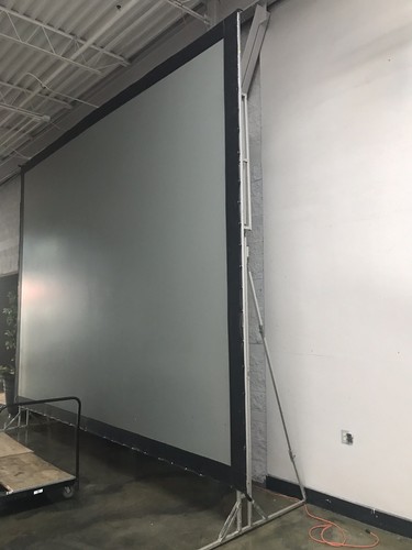 Da-Lite Heavy Duty Fast Fold 4:3 Projection Surface Screens 17' x 13' Overall