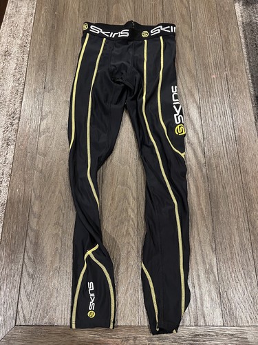 SALSATIONウェア　polsopants Men's Jock Skins yellow Black Thin Spandex Tights