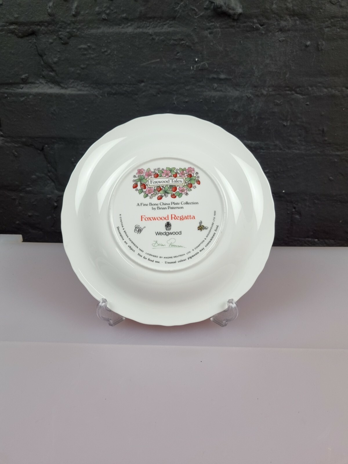 Wedgwood Foxwood Regatta Plate