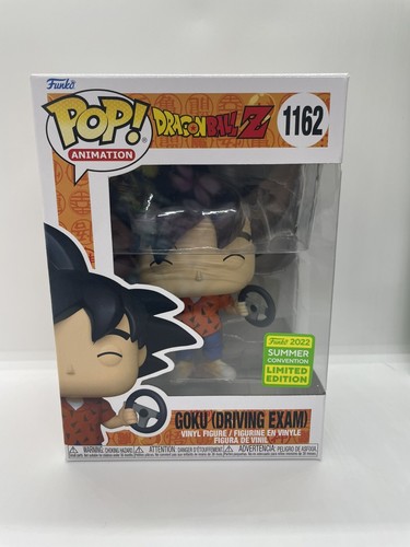 Funko Pop! Goku Driving Exam SDCC Exclusive DBZ In Hand +