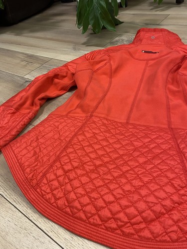 Lululemon Puffer Jacket Women's 6 Goose Down Fill Full Zip Light Packable Fleece