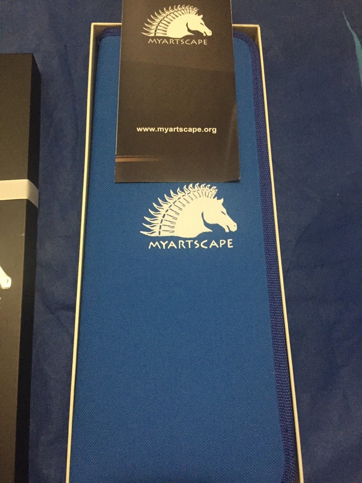 MY ARTSCAPE 15pc 9 Inch Premium Paint Brush Set & Carry Case / Free Shipping