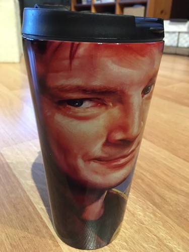 Nathan Fillion ‘Castle’ Coffee Travel Mug