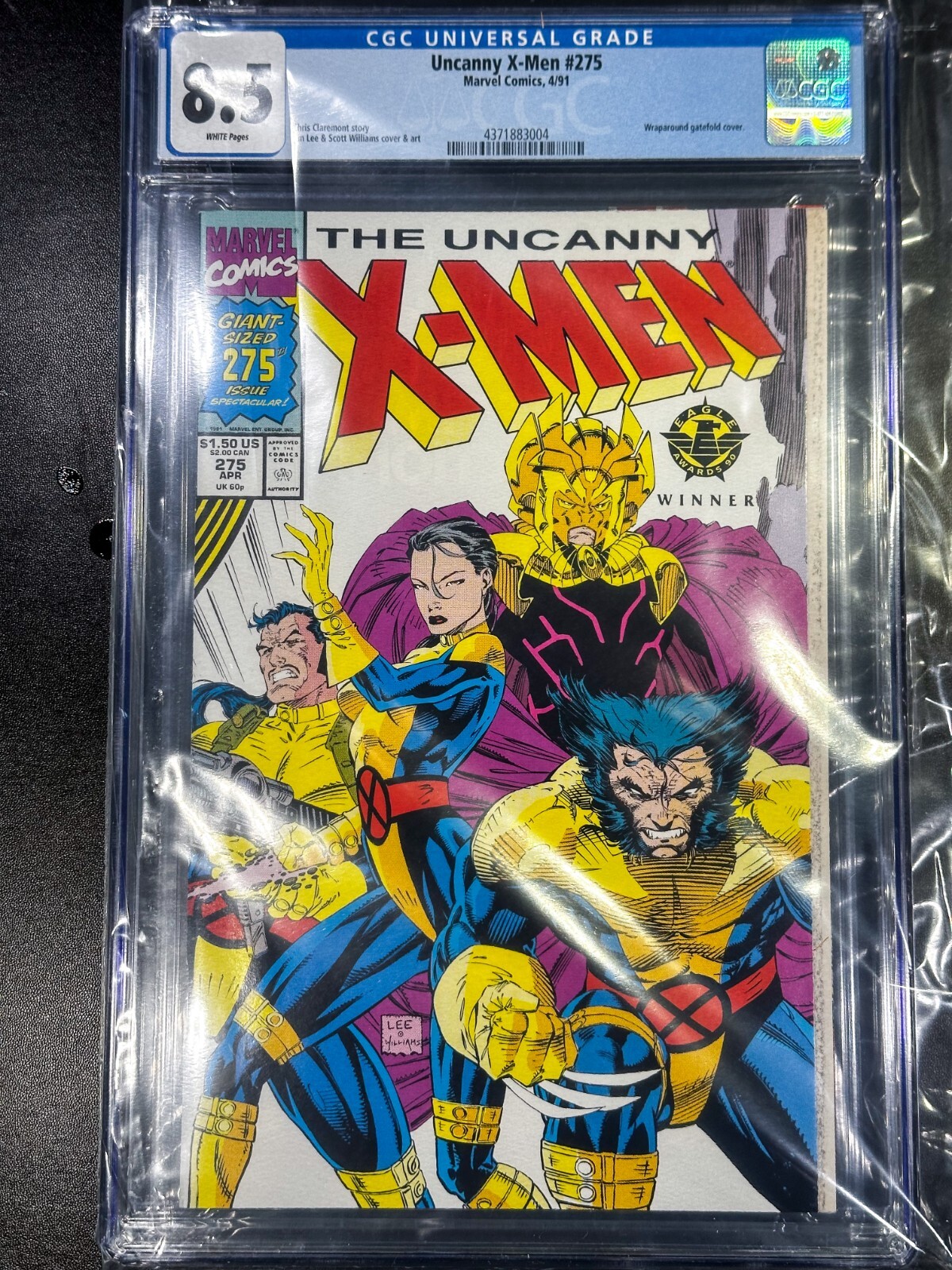 Uncanny X-men #3 エクスクルーシブ表紙 アメコミリーフ UNCANNY X-MEN #219 【アメコミ】【原書コミックブック（リーフ