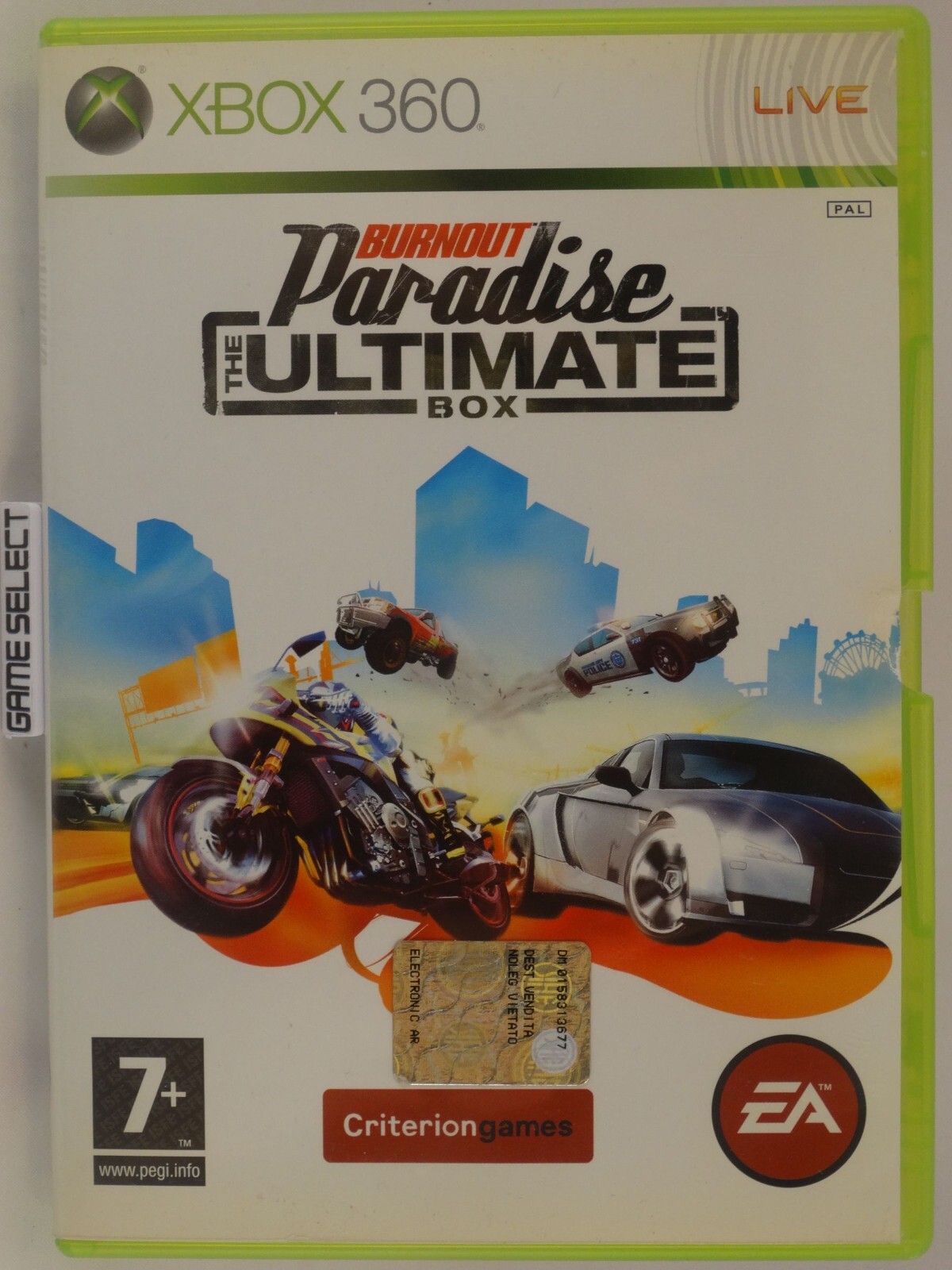 バーンアウト パラダイス THE ULTIMATE BOX - Xbox360 Burnout Paradise Ultimate Box Microsoft Xbox 360 Pal