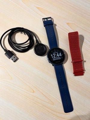 Polar Ignite 2 GPS Fitness Watch Midnight Blue with Charger and Strap