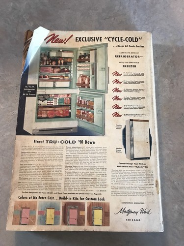 vintage 1958 montgomery ward catalog- Spring And Summer