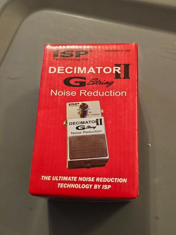 ISP Technologies Decimator II G String Noise Gate PEDAL NEW