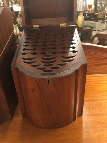 Antique Edwardian Circa 1910 Knife Boxes