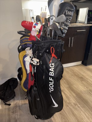 Nike Sport Lite “GOLF BAG” Off-White Inspired Golf Bag W