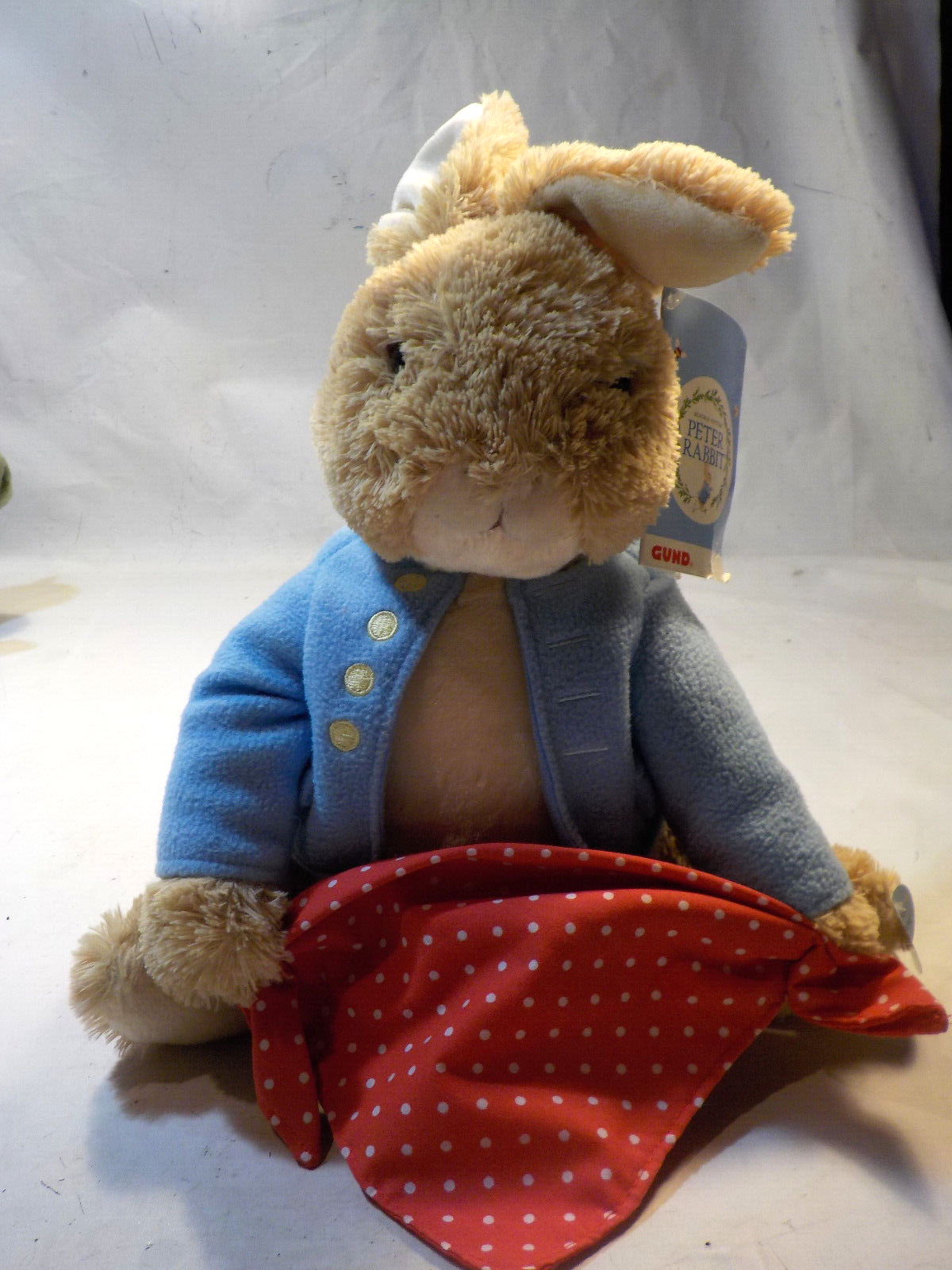 Gund Peter Rabbit Plush Peek A Boo Animated Toy Talking Inte