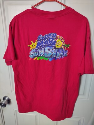 super mario sunshine shirt