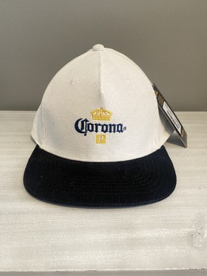 Primitive X Corona Hat SnapBack Corduroy White Black NEW NWT Skater