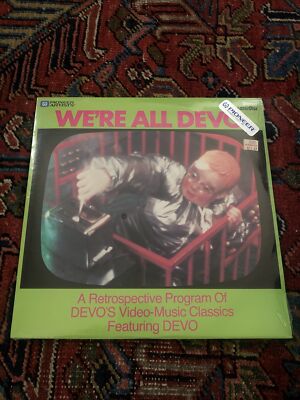 NEW SEALED DEVO We're All Devo 1984 US Laserdisc Pioneer Video OOP