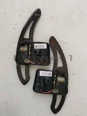 New Carbon fiber shifters paddle For Audi R8 TT RS6 TT S RS3 TT RS installation
