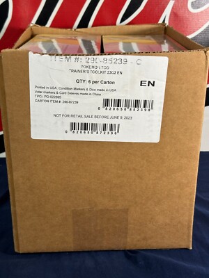 CASE! 6x Box Trainer's Toolkit 23Q2 Pokemon TCG