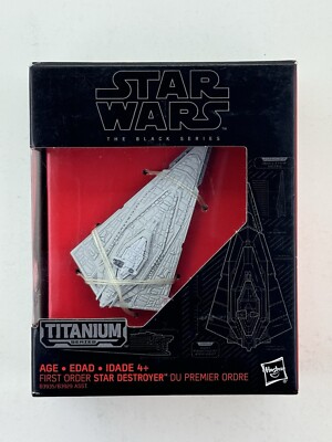 Star Wars TBS Titanium Vehicles: First Order Star Destroyer - #06 - B3935/B3929