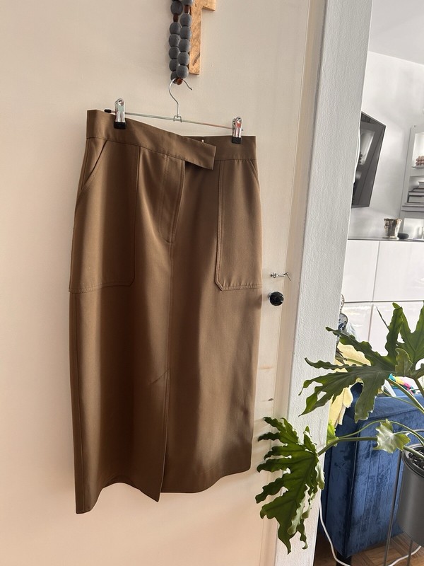 Camila & Marc 12 Deep Khaki Skirt