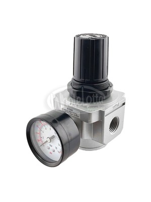 HEAVY DUTY 1/2'' In-Line Air Pressure Regulator for Air Compressor 7 To 215