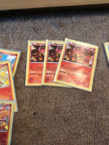 Pokemon Deck Fire and Metal