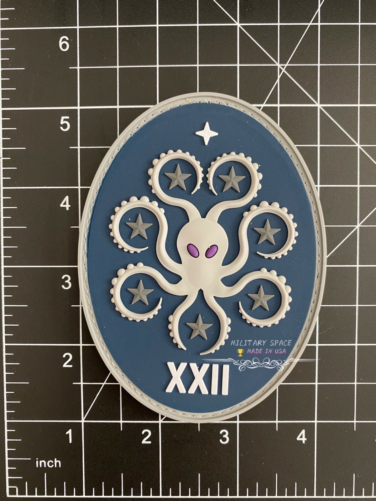 GENUINE U.S. U.S SPACE FORCE PVC PATCH 22ND SPACE OPERATIONS