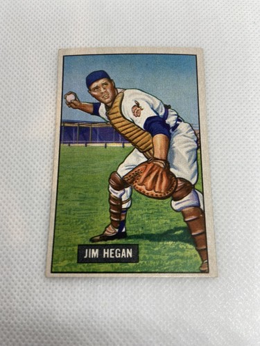 1951 Bowman Jim Hegan EX #79 Set Break #Z212 | eBay