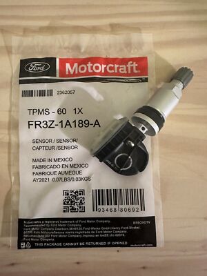 1pc NEW OEM Motorcraft Ford Tire Pressure Monitor Sensor Valve Stem FR3Z-1A189-A