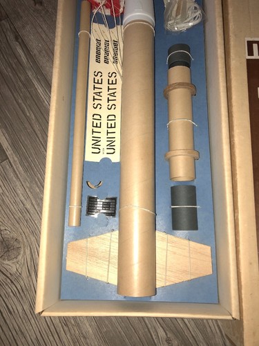 Vintage Enerjet Nike Smoke Model Rocket Kit