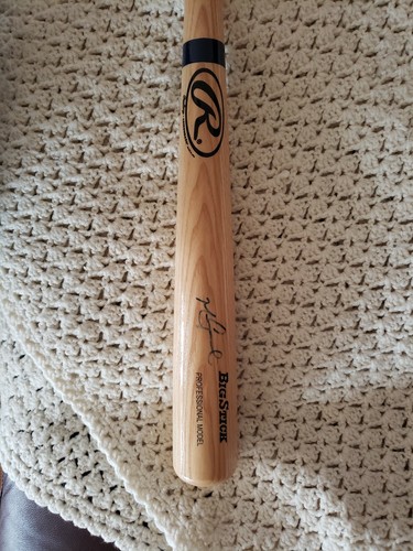 Mark Grace Chicago Cubs Autographed Baseball Bat AUTHENTICATED
