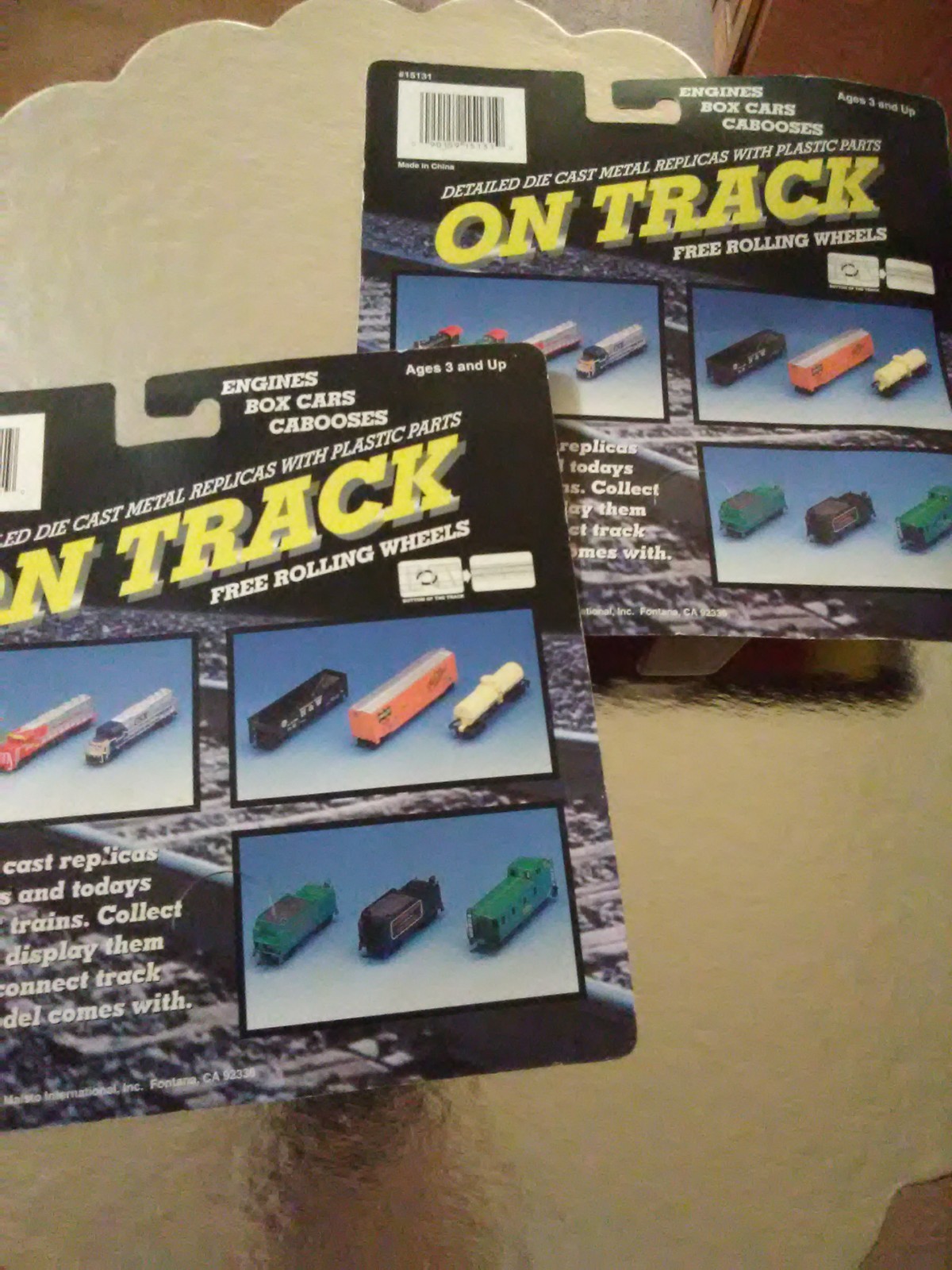 CSX Maisto ON TRACK DIE CAST METAL & PLASTIC Penn Salt Roaring Camp Big Trees