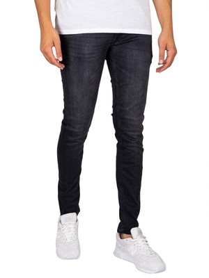 

Мужские джинсы скинни Jack - Jones Liam 359, черные, Черный, LIAM-359