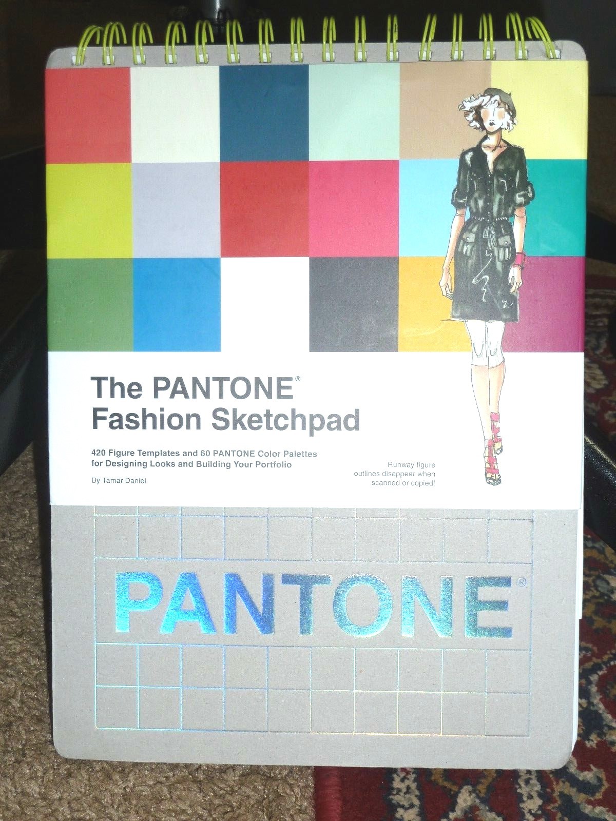 The Pantone Fashion Sketchpad Book pad 420 figure templates 60 color palettes