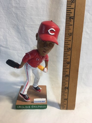 アロルディスチャップマン aroldis Chapman bobble head Aroldis Chapman Bobblehead - SGA Cincinnati Reds - 2013 | eBay