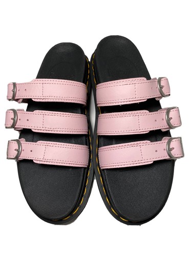 [Dr.Martin] BLAIRE SLIDE ☆送料込☆ Dr. Martens Women's Size 7 Blaire Flower Buckle Slide Sandal