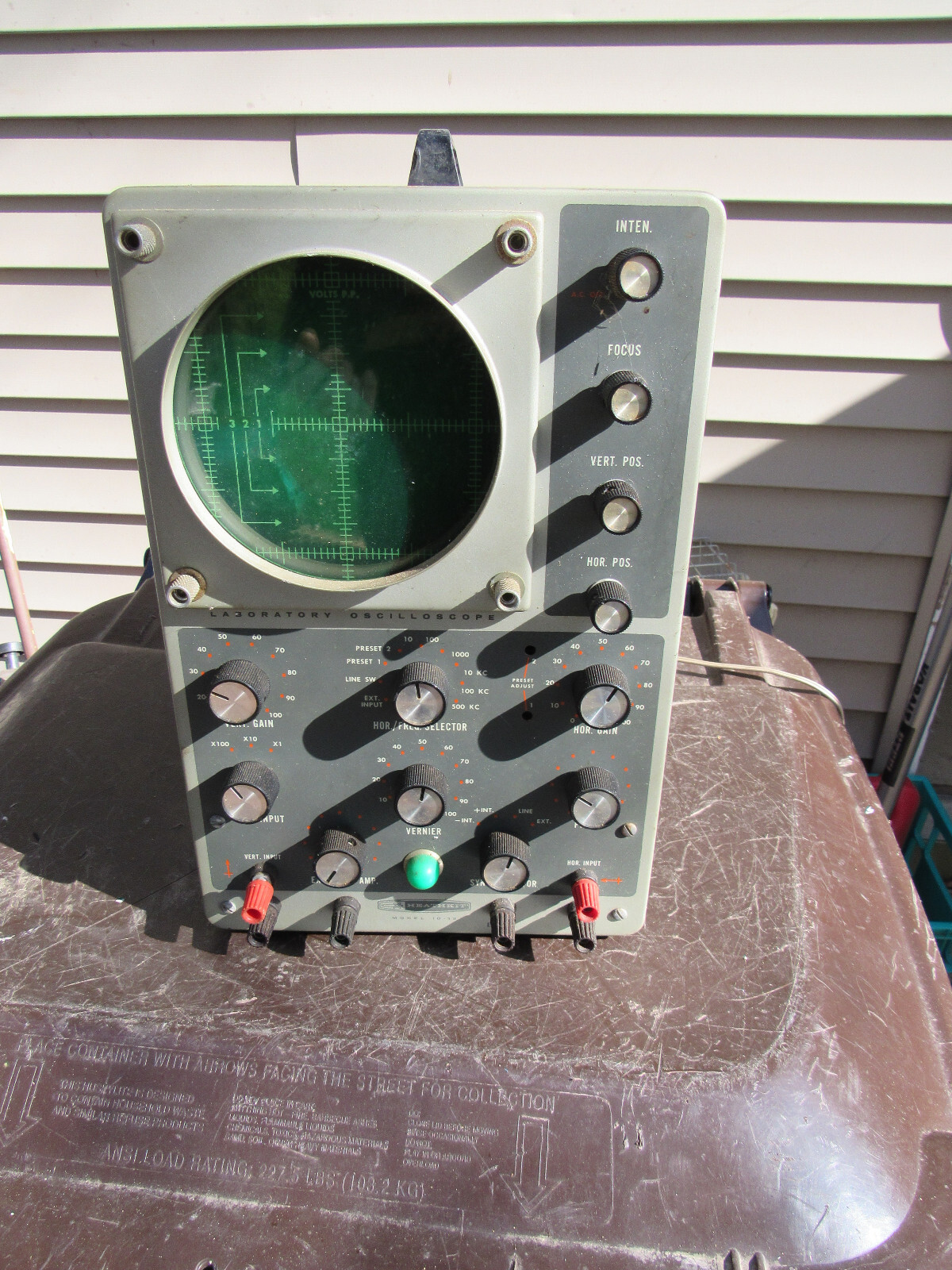 Vintage Heathkit Oscilloscope Model 1012 IO12のeBay公認海外通販｜セカイモン