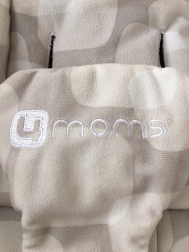 Mamaroo 4moms Baby Swing Seat Cover Grey White Neutral