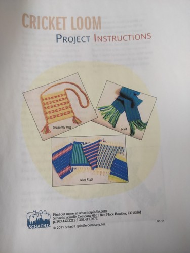 Schacht Spindle Company Cricket  Wooden portable folding table Weaving Loom 10