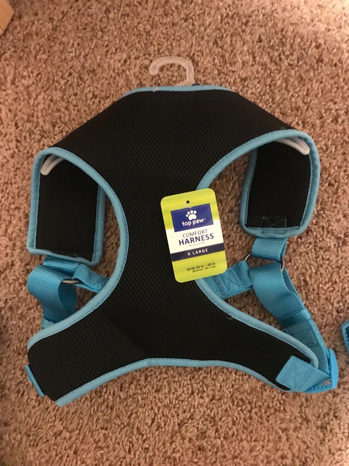 Top Paw Harness Teal Harnesses