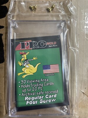 Pro-Mold PC11 Four Screw Trading Card Holder