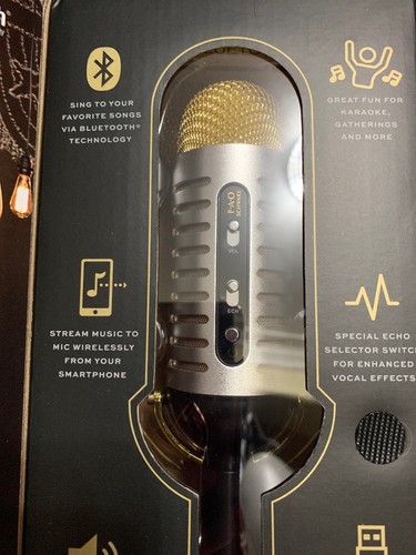 FAO Schwarz Bluetooth Vintage Microphone. New In The Box.