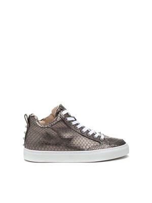 

Женские кроссовки J SLIDES Silver Snake 1 на платформе Leesa Wedge Athletic Sneakers, Серебряный, LEESA CUT