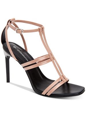 

Женские сандалии Isabel Stiletto с Т-образным ремешком Dove Beige Caged Effect BCBGENERATION, Бежевый, BC1278