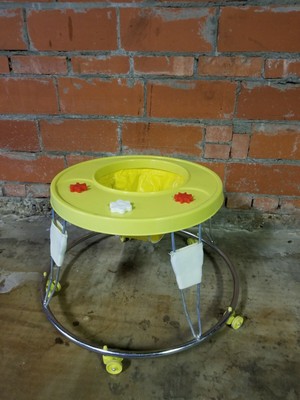 old style baby walker