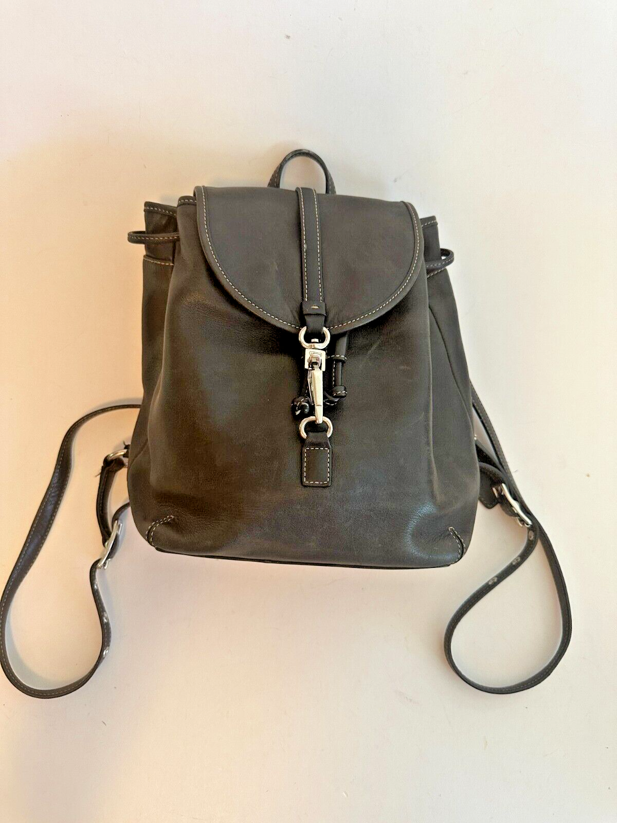 COACH Mini Backpack Rucksack Daypack Leather Black $295 Clip COACH Mini Backpack Rucksack Daypack Leather Black $295 Clip
