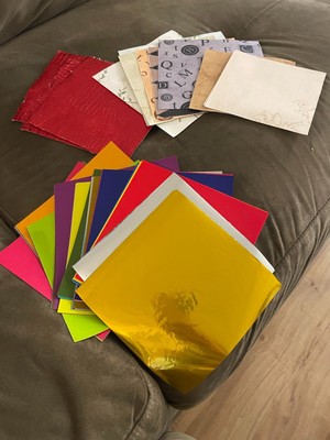 Origami Folding Craft Papers in Various Colors/Styles Includes Instructions