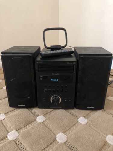 Sharp XL-BH250 5-Disc Micro Component Stereo System WITH REMOTE. Bluetooth CD Sharp XL-BH250 5-Disc Micro Component Stereo System WITH REMOTE. Bluetooth CD